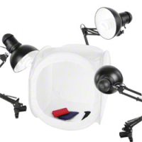 walimex Studioset 125/125/125 mit Lichtwürfel 50cm Nr. 17093