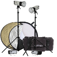 walimex Portables Studioset 500JZL/500JZL+Tasche Nr. 15171