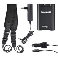 Powerblock plus schwarz mit Spiralkabel für Nikon Nr. 18411