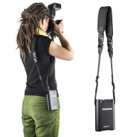 Powerblock plus schwarz mit Spiralkabel für Nikon Nr. 18411