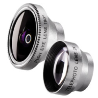 walimex Set Fish-Eye u. Tele-Objektiv f. iPhone Nr. 18670