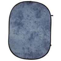 walimex Falthintergrund blau batik 146x200cm Nr. 14930