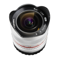 walimex pro 8/2,8 Fish-Eye II CSC Samsung NX silber Nr. 19915