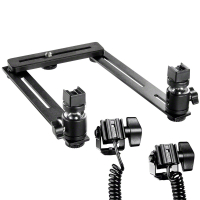 walimex Makro Blitzschiene Basic mit Y-Kabel Sony Nr. 17888