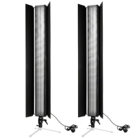 walimex 2er Set Daylight Stripe 110W Abschirmklap. Nr. 17300