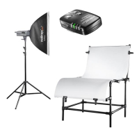 walimex Aufnahmetisch L Studioblitz-Set I Nr. B16702
