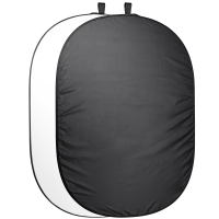 walimex pro Falthintergrund 200x230cm schwarz/weiss Nr. 20755