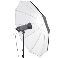 walimex pro 2in1 Reflex- Durchlichtschirm weiss 150 Nr. 17656