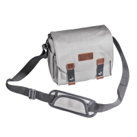 mantona Kameratasche Milano piccolo grau Nr. 21644