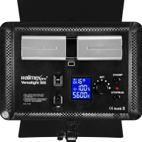 walimex pro LED Versalight 500 Bi Color Set inkl. 2x Stativ und 4x Akku Nr. 22040
