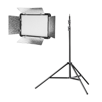 walimex pro LED Versalight 500 Bi Color Set inkl. 1x Stativ Nr. 22036
