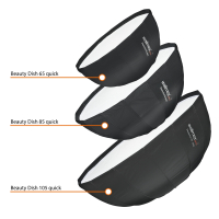 Walimex pro Studio Line Beauty Dish Softbox QA85 with softbox adapter Broncolor No. 22623