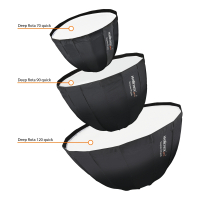 Walimex pro Studio Line Deep Rota SB QA70 mit Softboxadapter Broncolor Nr. 22579