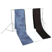 walimex Dreierpack Stoffhintergrund, je 2,85x6m Nr. 15941