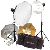 walimex Studioset 420/420 + Studiotasche XL Nr. 15168