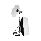 walimex Portables Studioset 500 + Softbox Nr. 13468