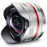 7.5/3.5 Fish-Eye f?r micro 4/3 silver No. 17596