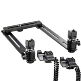 walimex Makro Blitzschiene Basic m. Y-Kabel Olympus Nr. 17886