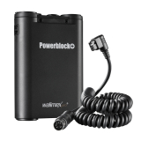 Powerblock plus schwarz mit Spiralkabel für Canon Nr. 18410