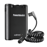 Powerblock plus schwarz mit Spiralkabel für Nikon Nr. 18411