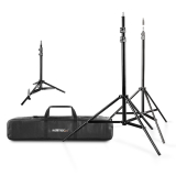 walimex Lamp Tripod Set with Bag, 4 pcs. Nr. 15937