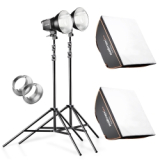 walimex pro 2er Set Daylight 250S+ Softbox+ Stativ Nr. 20338
