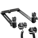 walimex Makro Blitzschiene Basic mit Y-Kabel Sony Nr. 17888