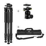 mantona Kodiak XL-12 tripod incl. ball head + bag No. 22013