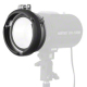 walimex S-Bajonett-Adapter für Studioblitze, 9,5cm Nr. 16775