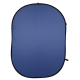 walimex 3er Pack Falthintergrund schwarz/weiss/blau Nr. 16408