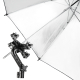 walimex Set 4f. Blitzhalter inkl. Softbox 60x60cm Nr. 18655