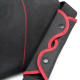 mantona Cool Bag Kameratasche schwarz/rot Nr. 17940
