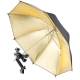 walimex 4f Blitzhalter inkl. SB 60, Schirm gold Nr. 19529