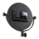 walimex pro LED Round 300 Set mit Stativ Nr. 20936