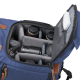 mantona Fotorucksack Luis blau, retro Nr. 21503