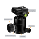 mantona Onyx 12 Kugelkopf (M1-3612A) Nr. 21459