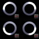 walimex pro LED Ringleuchte 500 Bi Color RLL-500BV Nr. 21500
