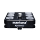 mantona AS-70-1S Schnellwechselplatte Arca-Swiss kompatibel, 70x38 mm Nr. 21463