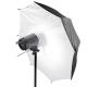 walimex Schirmsoftbox Reflektor, 72cm Nr. 12483