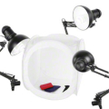 walimex Studioset 125/125/125 mit Lichtwürfel 50cm Nr. 17093