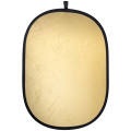 walimex Faltreflektor gold/silber, 91x122cm Nr. 17691