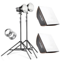 walimex pro 2er Set Daylight 250S+ Softbox+ Stativ Nr. 20338