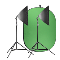 walimex pro Video Greenscreen Set Einsteiger flexi Nr. 21429